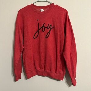 Red Joy Sweatshirt